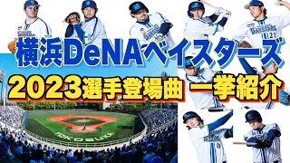 【プロ野球】横浜DeNAベイスターズ 2023年シリーズ、選手が登場曲に使用している曲・アーティストを一挙ご紹介【まとめ・ランキング・雑学】