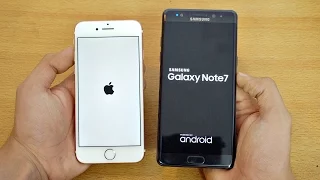 iPhone 7 vs Samsung Galaxy Note 7 - Speed Test! (4K)