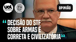 STF e armas: Decisão sobre decretos de Bolsonaro chega tarde, mas é correta, diz Kennedy