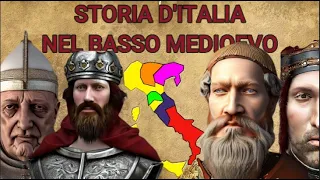 Storia d'Italia nel Basso Medioevo: comuni, signorie, principati e regni