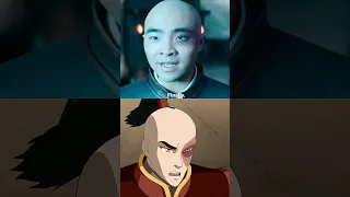 Avatar: O Último Mestre do Ar - Comparação Live Action Vs Animação