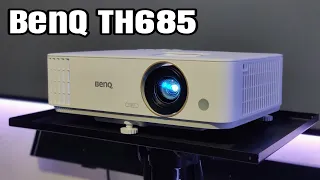 BenQ TH685 Gaming Projector Hands on with PS4 and Settings