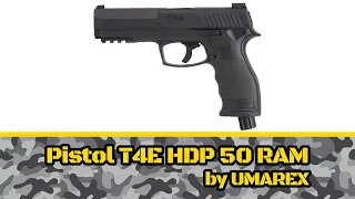 Umarex HDP50 7,5J CO2 T4E home defence pistol bile cauciuc cal. 50 replica airsoft