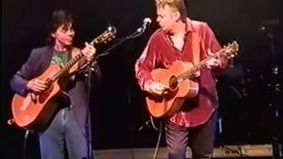 Tommy and Phil Emmanuel playing "The Ashokan Farewell" in France,2001.