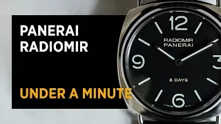 Panerai Radiomir Black Seal 8 Days (PAM00610) | Under A Minute