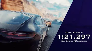 ELITE: CLASS C - PANAMERA TURBO S x Dam Buster 1:21.297