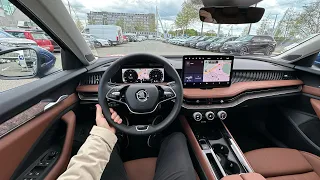 New Skoda Superb 2024 Test Drive POV