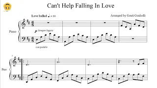 Can't Help Falling In Love by Elvis Presley (Piano Solo/Sheets)