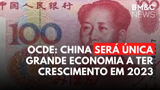 OCDE: CHINA SERÁ ÚNICA GRANDE ECONOMIA A TER CRESCIMENTO EM 2023