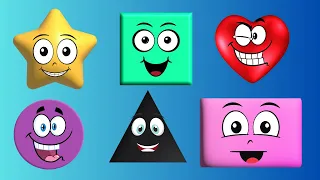 Learn colors for kids,shapes and colors journey,kids learning shapes and colors.