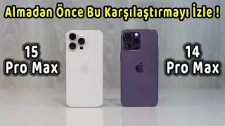 iPhone 15 Pro Max Alınır mı? | 14 Pro Max karşılaştırma | PUBG Test