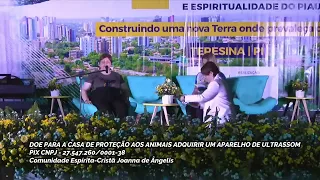 ENTREVISTA COM SHELL Y ANN DURANTE O 12º FÓRUM INTERNACIONAL DE UFOLOGIA E ESPIRITUALIDADE DO PIAUÍ