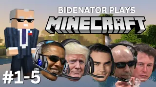 Presidents Play Minecraft 1-5