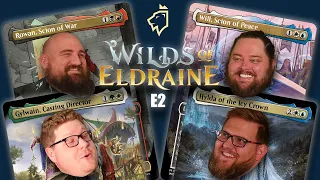 Wilds of Eldraine Commander Gameplay E2 | Hylda vs Gylwain vs Rowan vs Will |