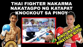 🇵🇭 Thai Boxer 5 Pinoy Nabiktima, Nakatagpo Ng Katapat Knockout Sa Pinoy