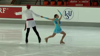 Lindinger-Neiser- Artistic Pairs Free Skating - 2016 Oberstdorf
