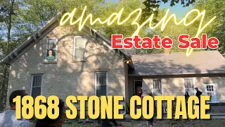 Amazing Antique Estate Sale | Secluded 1868 Stone Cottage