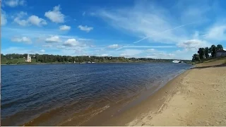 На берегу Волги в окрестностях Тутаева.