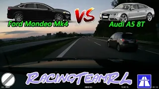 Audi A5 Sportback vs Ford Mondeo MK4