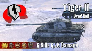 Tiger II  |  6 Kills 6,1K Damage  |  WoT Blitz Replays