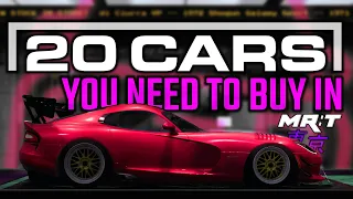 Midnight Racing Tokyo - 20 CARS YOU NEED TO BUY!