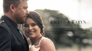 Cinematic wedding film of Pieter & Taryn.