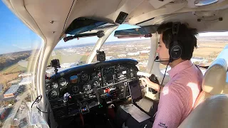 ILS Practice in Piper Turbo Arrow IV (with ATC Audio)