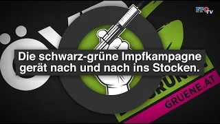 Impfkampagne gerät ins Stocken - FPÖ soll als Sündenbock herhalten!