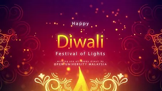 Happy Deepavali from Open University Malaysia