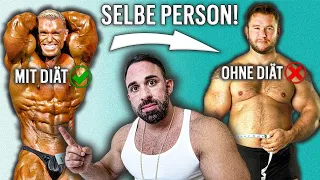 Kevin Wolter reagiert auf die 5 krassesten Bodybuilding-Transformationen! Offseason VS Diät!