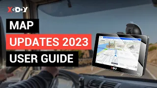 2023 Map Updates Guide | Truck & Car SAT Nav | XGODY GPS Esay Update