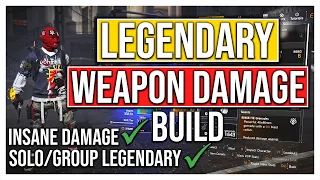 High Damage Legendary Build - The Division 2 in 2022