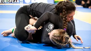 Christina Tsantila v Ashley Bendle / European Championship No-Gi 2022