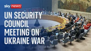 UN Security Council discuss threats to international peace and security