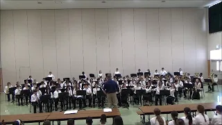 Yokosuka MS Beginning Band - The Magnificent Seven arr. by Michael Story