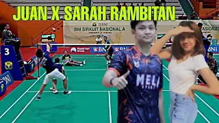 JUAN Pasangan Dengan Adik Yeremia Rambitan Bertarung MELAWAN SMASHER TIM MELI SPORT Danang / Anggi