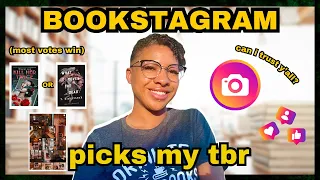 BOOKSTAGRAM Choose My April TBR one star predictions, channel plans, clubs, & more