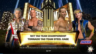 WWE 2K24 NXT TAG TEAM CHAMPIONSHIPTORNAD0 TAG TEAM STEEL CAGE