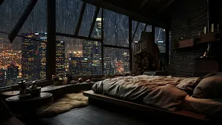 Расслабляющий дождь туманном лесу для мгновенного сна ,снижение стресса  💤 Звук дождя ASMR для сна