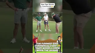 The Funniest Golf Commercial Ever? 😂 Tiger Woods & Crew Bring the Laughs!