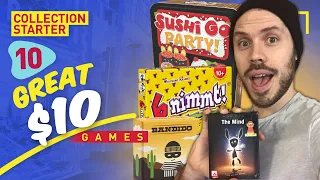 10 Great Board Games That Only Cost $10 | Collection Starter