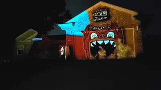 Beetlejuice House Projection Show 2020