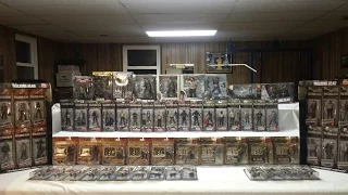The walking dead TV series action figure complete collection 2011-2015