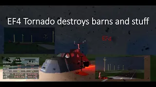 EF4 Tornado destroys barns and stuff (Twisted)