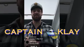 📲 Captain Klay on IG Live: “Smooth waters never made a skilled sailor” +MORE comments & timestamps