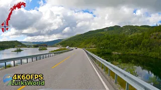 Driving in Norway -  Hovden To Haukelifjell  - 4K60 Road Trip