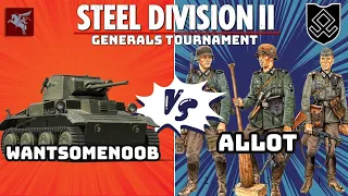 AIRBORNE FEND OFF COMMANDOS- GENERALS TOURNAMENT G7 WantSomeNoob vs Allot