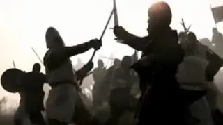 Medieval Lithuanian warriors & ancient war song | Karinė sutartinė - Žvingia žirgas, dolija