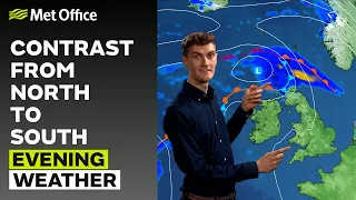 07/10/23 – Further rain for Scotland – Evening Weather Forecast UK – Met Office Weather