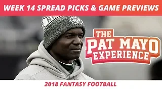 2018 Fantasy Football — Week 14 Spread Picks, NFL Game Previews & Gentle Aqua Fit